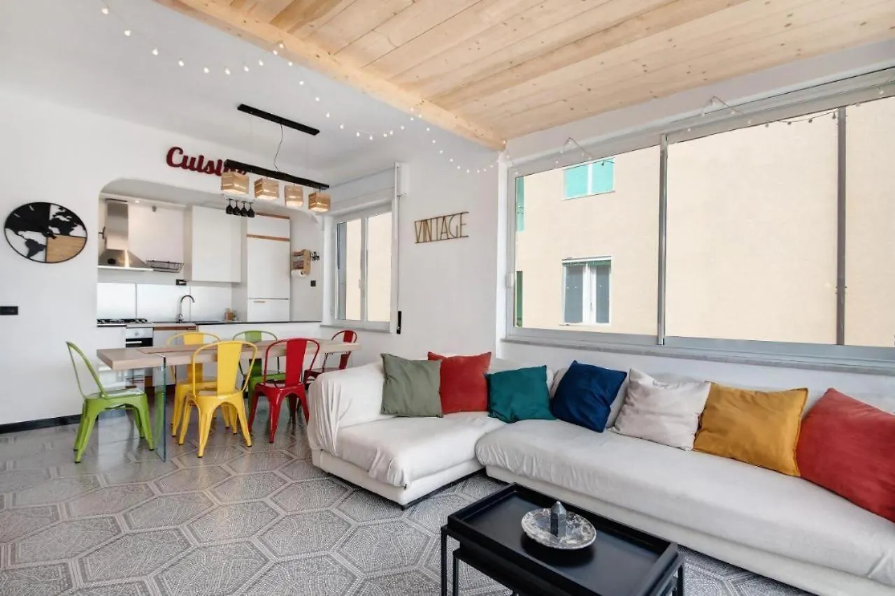 Attico In Centro Vista Mare Villa Chiavari Holiday home